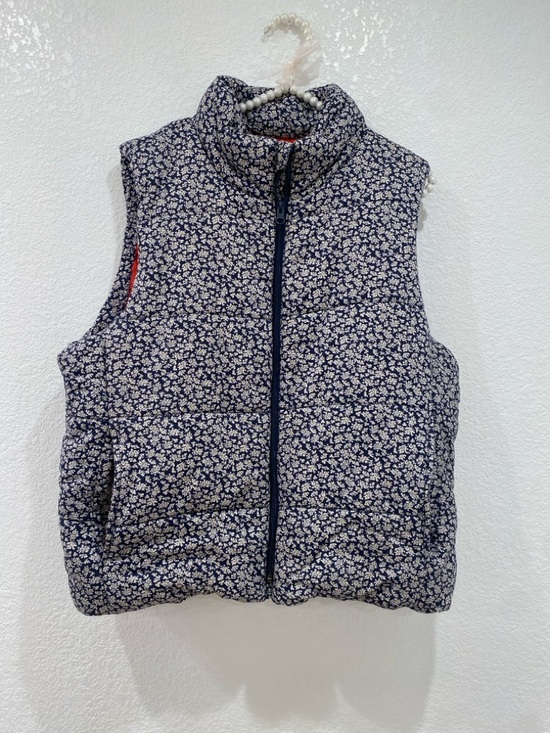 Jackets & Blazers - Princess Vera Wang quilted puffer floral vest size XL